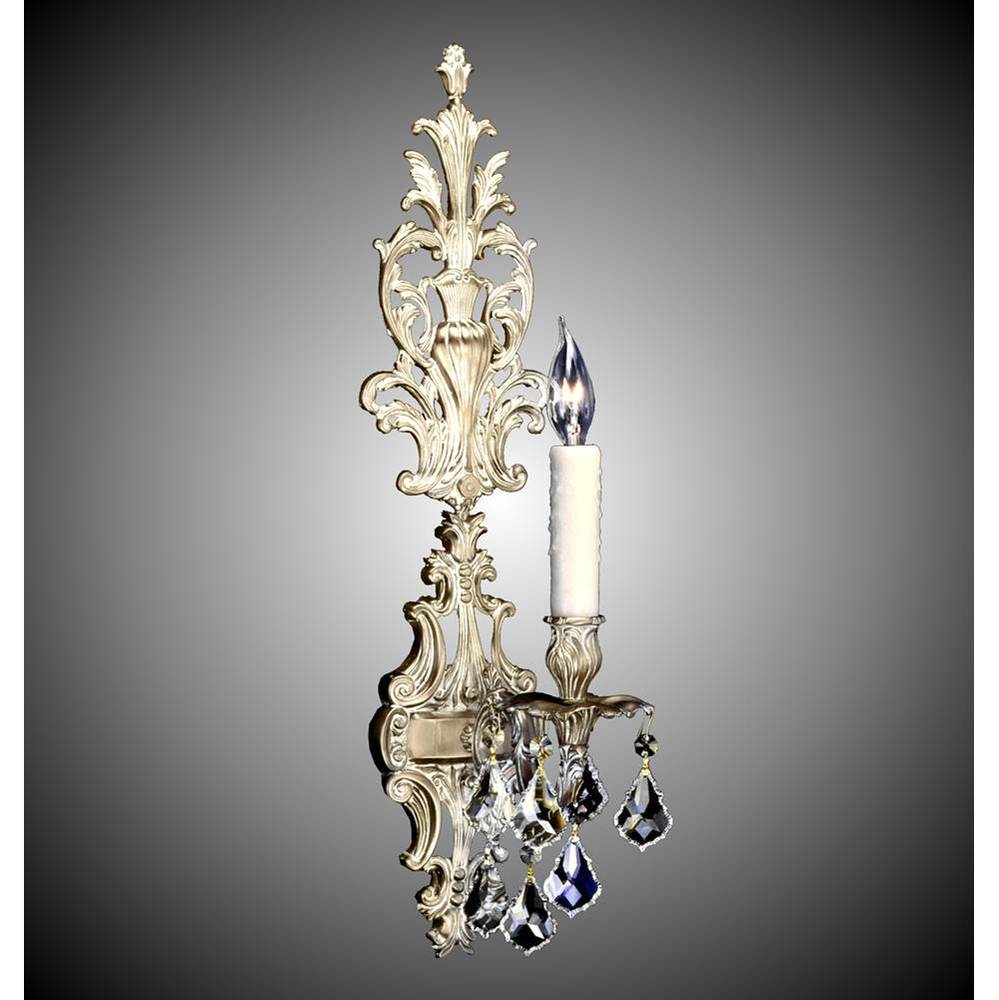 1 Light Filigree Extended Top Wall