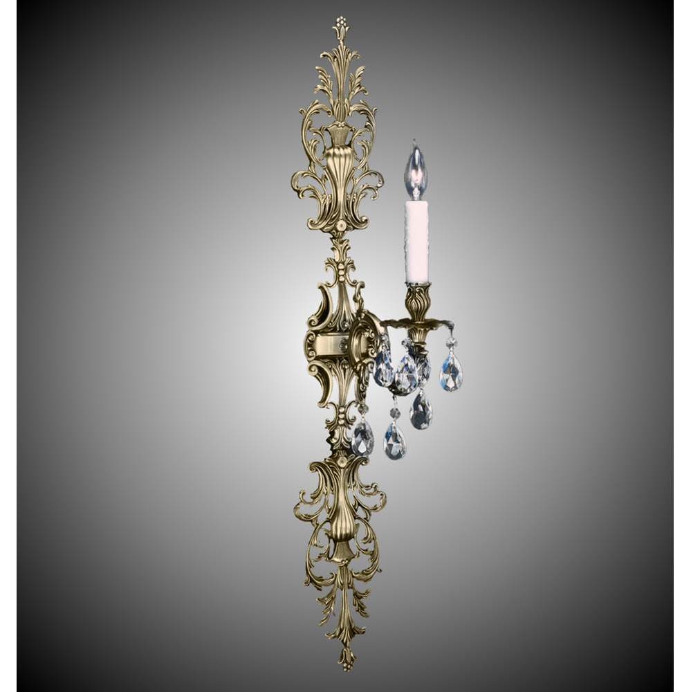 1 Light Filigree Extended Top and Tail Wall