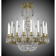 American Brass And Crystal CH2343-P-05S-16G-PI - 18 Light Extended Finisterra