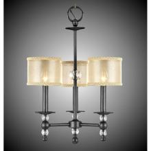 American Brass And Crystal CH3201H-35S-38G-ST-GL - 4 Light Magro Stem Chandelier with