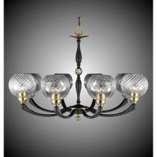 American Brass And Crystal CH5376-32G - 8 Light Kensington Globe