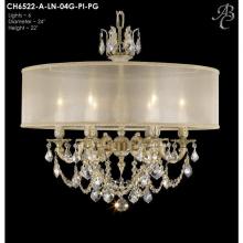 American Brass And Crystal CH6522 - 6 MAX 40