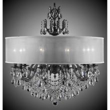 American Brass And Crystal CH6578-ASGS-08G-PI-GL - 10 Light Llydia