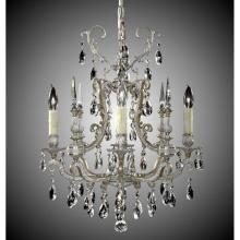 American Brass And Crystal CH7011-A-08G-ST - 4 Light Parisian