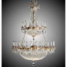 American Brass And Crystal CH8157-P-05S-PI - 36+36 Light Valencia
