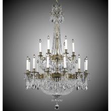 American Brass And Crystal CH8162-P-04G-PI - 18+ 15 Light Valencia