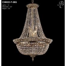 American Brass And Crystal CH8522 - 12 40W MAX