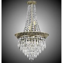 American Brass And Crystal CH8715-U-01G - 15''W - 6 Light Corinthian SPIRE