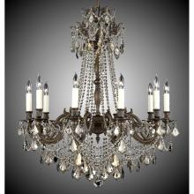 American Brass And Crystal CH9258-OSGT-05S-ST - 10 Light Biella