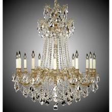 American Brass And Crystal CH9268-AS-07G-ST - 12 Light Biella