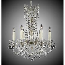 American Brass And Crystal CH9282-O-07G-PI - 6 Light Crystella