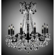American Brass And Crystal CH9284-AS-02G-ST - 10 Light Crystella