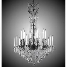 American Brass And Crystal CH9289-A-02G-PI - 10+10 Light Crystella