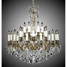 American Brass And Crystal CH9322-ALN-07G-ST - 24 Light Elise