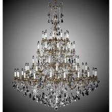 American Brass And Crystal CH9326-A-05S-ST - 60 Light Elise