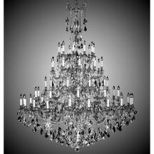 American Brass And Crystal CH9327-A-08G-PI - 60 Light Elise