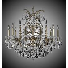 American Brass And Crystal CH9381-OS-01G-PI - 10 Light Venetian