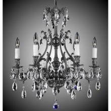 American Brass And Crystal CH9631-OSGS-02G-ST - 6 Light Chateau