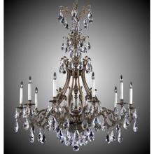 American Brass And Crystal CH9636-A-02G-ST - 10 Light Chateau