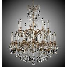 American Brass And Crystal CH9825-O-01G-ST - 16+8 Light Bellagio