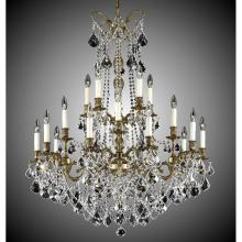 American Brass And Crystal CH9865-OTK-05S-PI - 5+15 Light Sterling