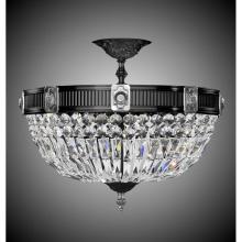 American Brass And Crystal FM2153-S-03G - 9 Light Finisterra Semi