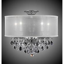 American Brass And Crystal FM6511-AS-01G-PI-SL - 5 Light Llydia Semi