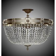 American Brass And Crystal FM8004-S-03G - 12 Light Valencia Flush