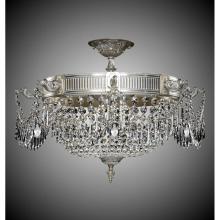 American Brass And Crystal FM8012-P-05S - 8 Light Valencia Flush