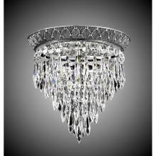 American Brass And Crystal FM8812-US-05S - 12''W L.E.D Corinthian SPIRE Flush