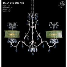 American Brass And Crystal IL9667 - 10 MAX 40