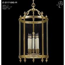 American Brass And Crystal LT2117 - 5 40W MAX