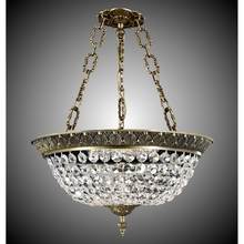 American Brass And Crystal PD8219-P-05S - 19''W 6 Light Corinthian