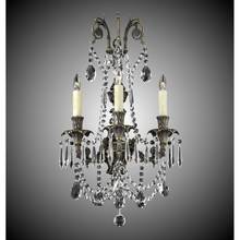 American Brass And Crystal WS2083-O-04G-PI - 3 Light Finisterra with draping Empire Wall