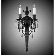 American Brass And Crystal WS2112-OSGS-05S-PI - 2 Light Torch Wall