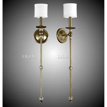 American Brass And Crystal WS3263H-35S-37G-ST-PG - 1 Light Magro Extended Wall Sconce with