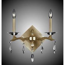 American Brass And Crystal WS5512-GS-35S-ST - 2 Light Kaya Wall