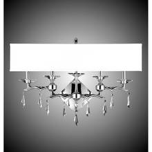 American Brass And Crystal WS5663-G-32G-36G-ST-HL - 4 Light Kaya Rectangular Shade Wall