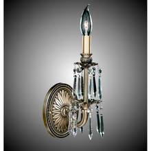 American Brass And Crystal WS9471-U-03G-PI - 1 Light Stem Wall