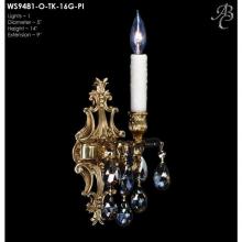 American Brass And Crystal WS9481 - 1 MAX 40