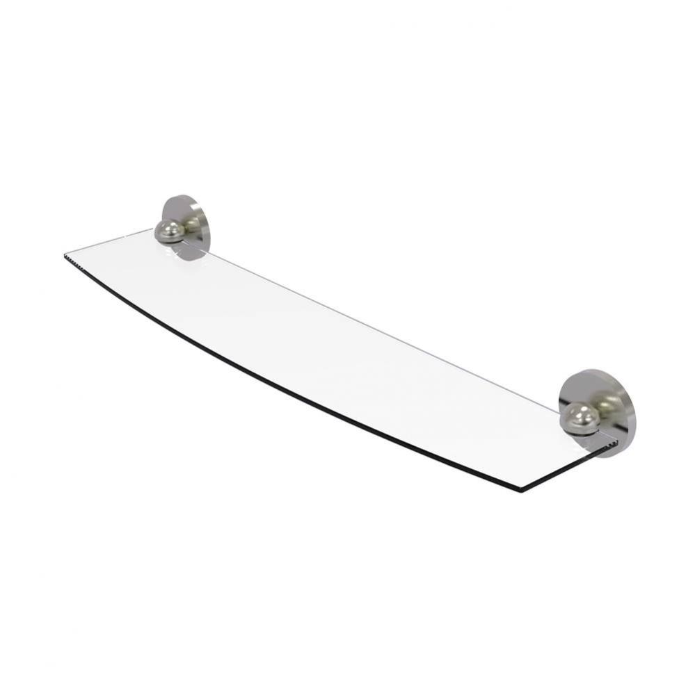 Skyline Collection 24 Inch Glass Shelf
