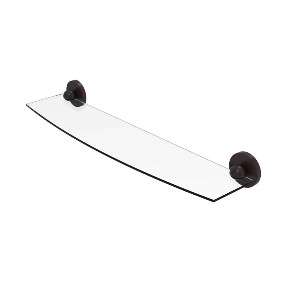 Skyline Collection 24 Inch Glass Shelf