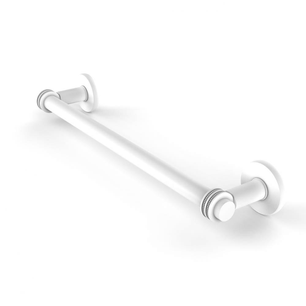 Continental Collection 36 Inch Towel Bar with Dotted Detail