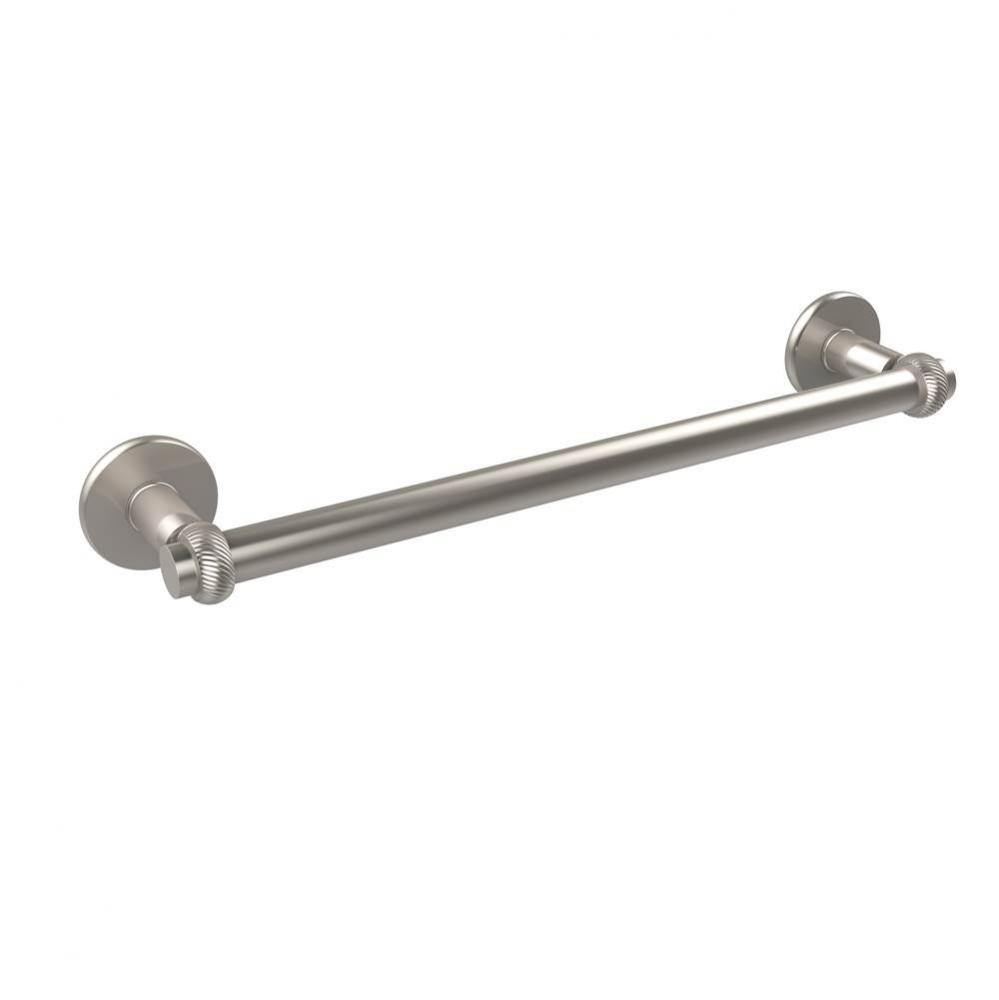 Continental Collection 24 Inch Towel Bar with Twist Detail
