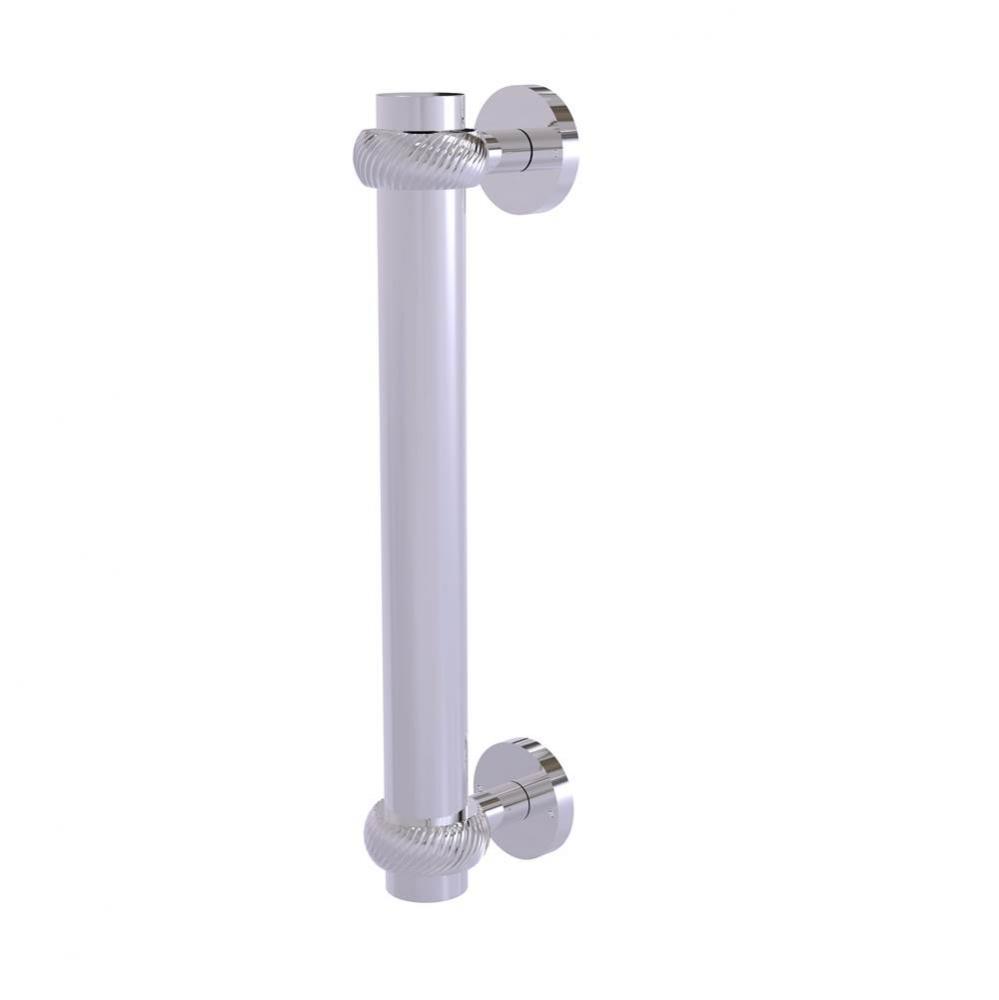 8 Inch Door Pull with Twisted Accents