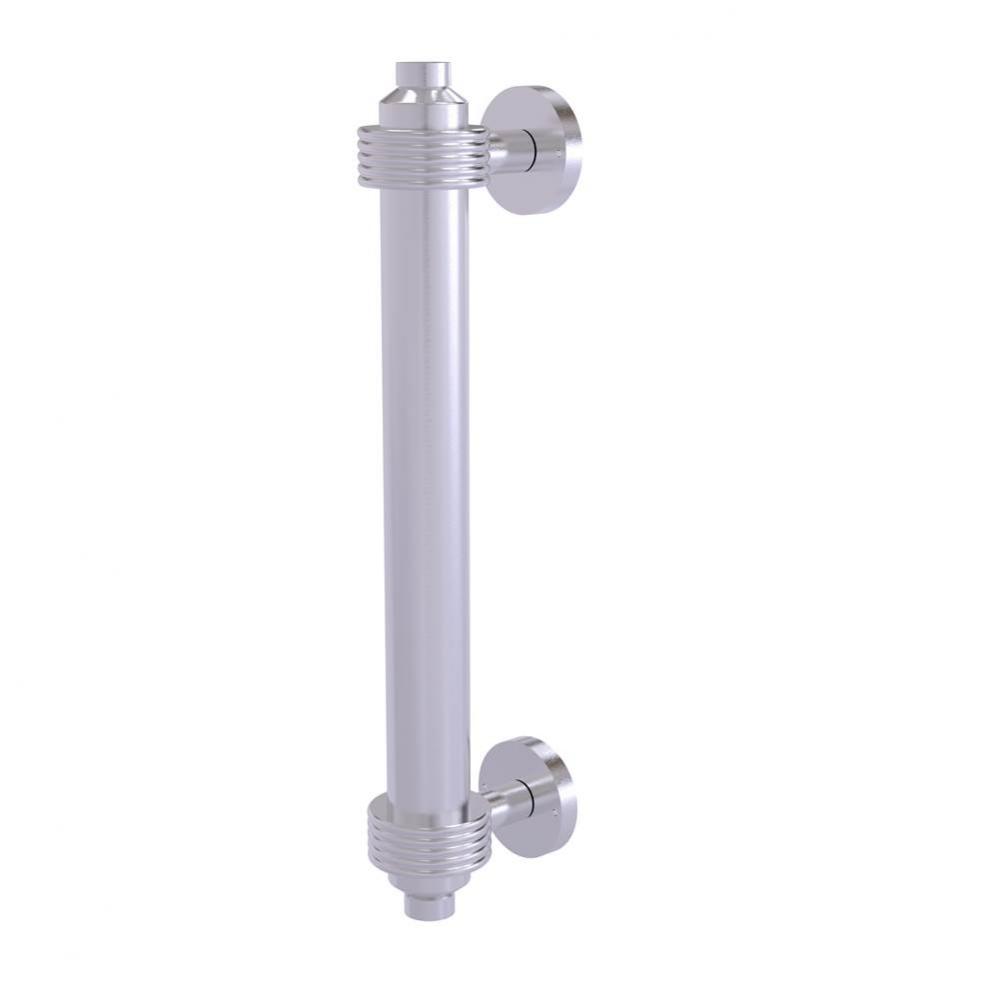 8 Inch Door Pull with Groovy Accents