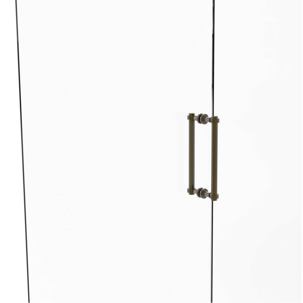 Contemporary 12 Inch Back to Back Shower Door Pull
