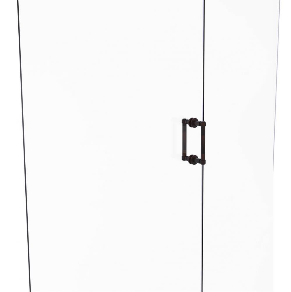 Contemporary 6 Inch Back to Back Shower Door Pull