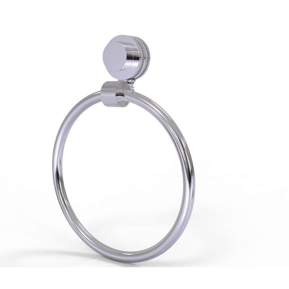 Venus Collection Towel Ring with Dotted Accent