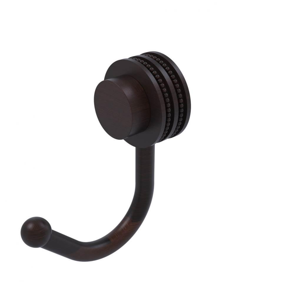 Venus Collection Robe Hook with Dotted Accents